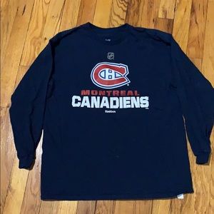 Reebok Montreal Canadiens Long Sleeve